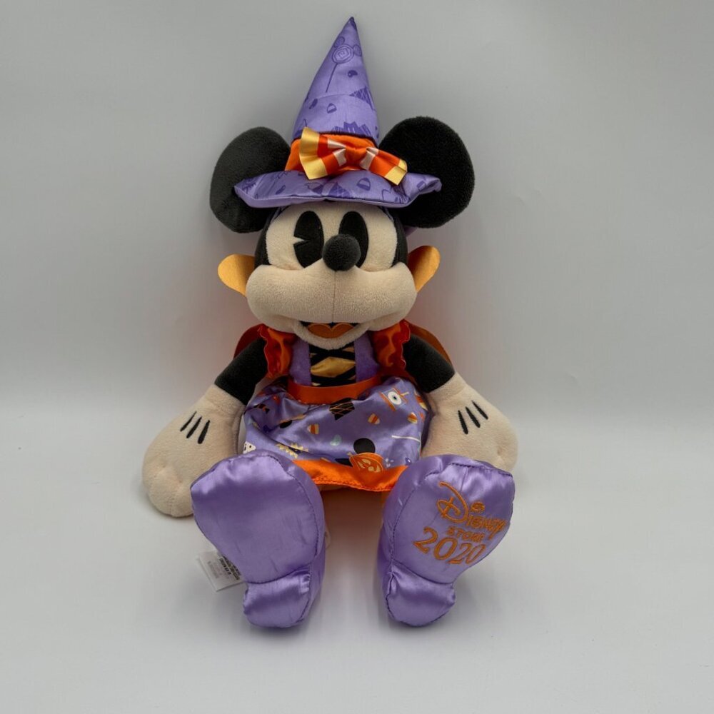 Disney Store Tricks and Treats Witch Minnie Mouse Halloween 2020 Plush